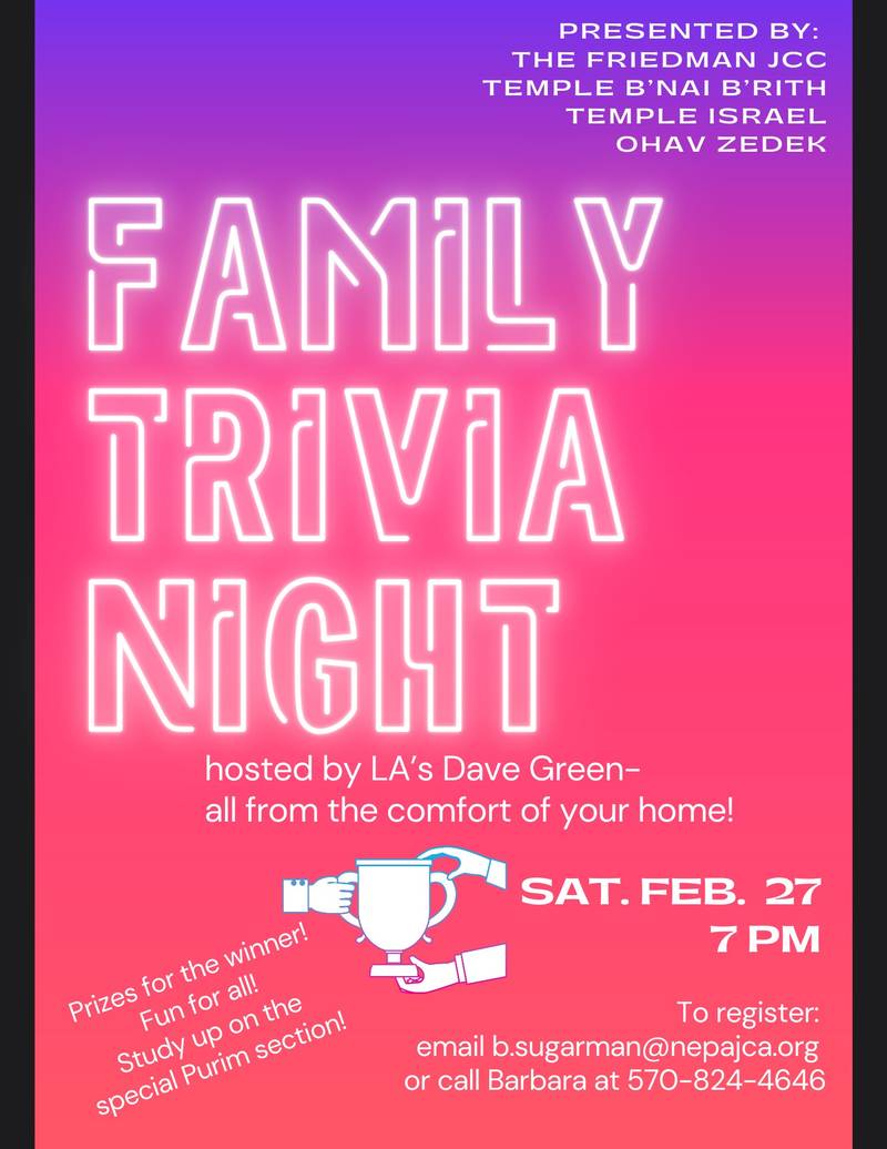 Banner Image for Family Fun Zoom Trivia Night