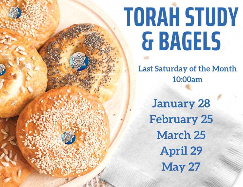 Banner Image for Torah Study & Bagels