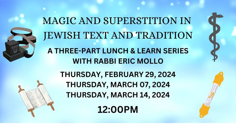 Banner Image for Magic and Superstition in Jewish Text and Tradition
