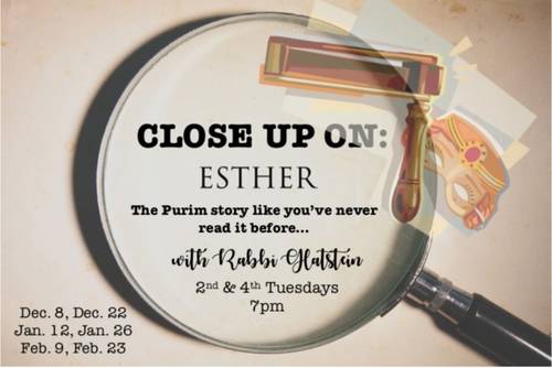 Banner Image for Adult Ed: Close up on Esther